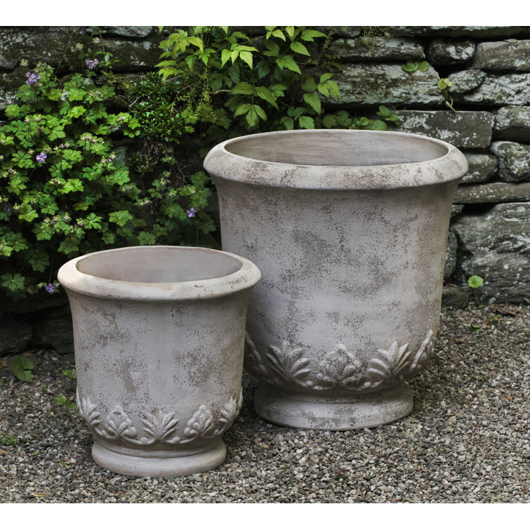 One Allium Way® Handmade Outdoor Urn Planter Wayfair Canada